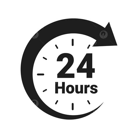 hour service vector illustration  hours  hours service
