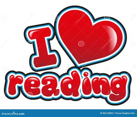 love reading stock vector illustration  love background