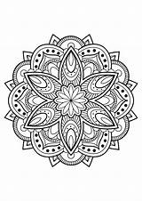 Coloring Mandalas Colorare Disegni Gratuit Adulti Coloriages Adultes Erwachsene Complexe Difficile Malbuch Justcolor Tiré Nouveau Alas Greatestcoloringbook sketch template