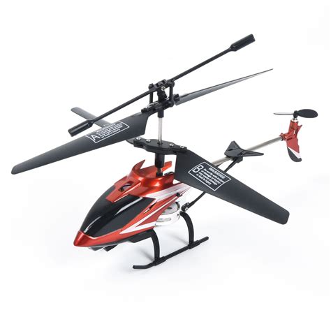 wondertech sky ag  ch remote control metal helicopter red walmartcom