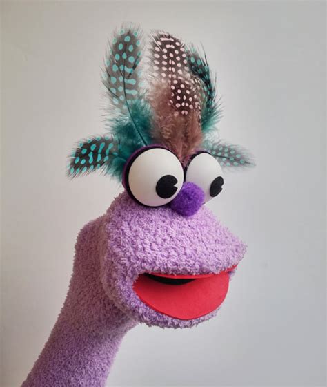 sock puppet hand puppets  moving mouth fun education etsy