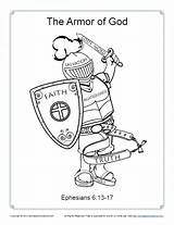 Coloring Breastplate Sundayschoolzone Righteousness Slot Salvation Word Ephesians Divyajanani Righteous sketch template