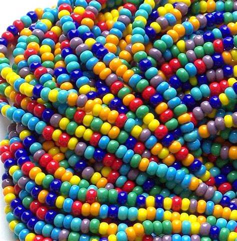Opaque Color Bead Mix 6 0 Czech Glass Seed Beads 4mm Preciosa Seed