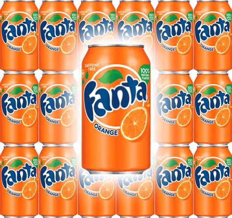 fanta orange soda  fl oz cans pack   total   fl oz buy