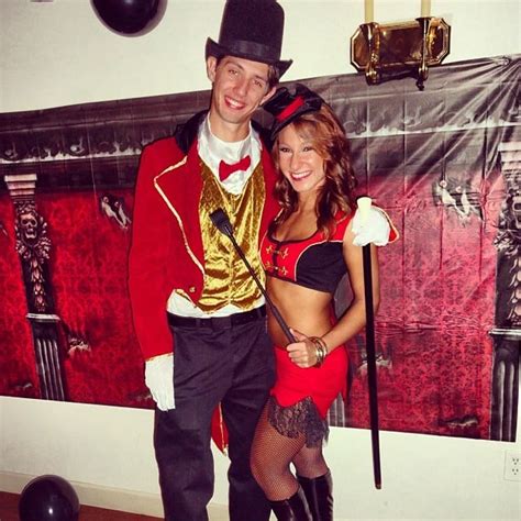 Ringmaster And Circus Performer Sexy Couples Halloween