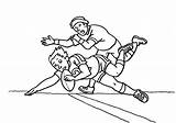 Rugby Coloriage Essai sketch template