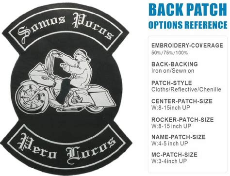 mall patches custom motorcycle patch  minimum motorcycle patch maker