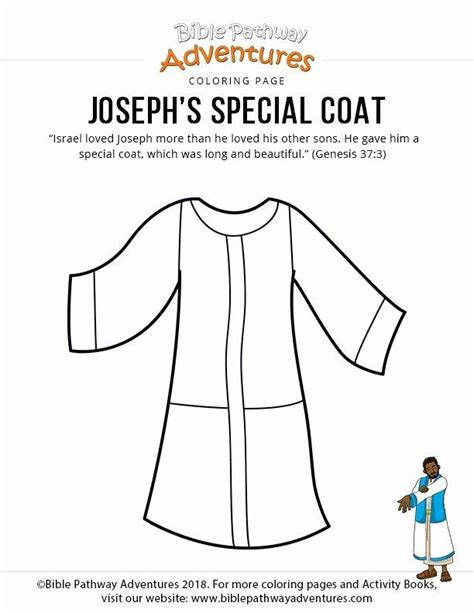 coloring page  joseph  coat   colors  svg file cut cricut