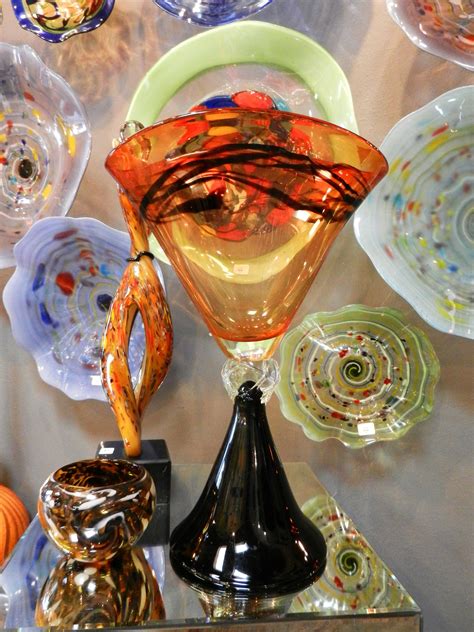 Our Unique Hand Blow Glass Wall Art And Vases Will Add Color And Drama