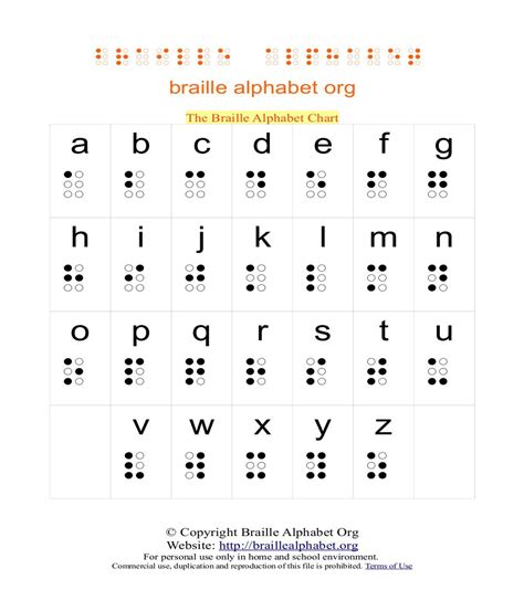printable braille alphabet  img abigail