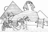 Egypt Coloring Pages Egypte Printable Pyramide Egyptian Bowman Adult Et Coloriage Un Sphinx Drawing Color Soldiers Colorier La égypte Hieroglyphics sketch template