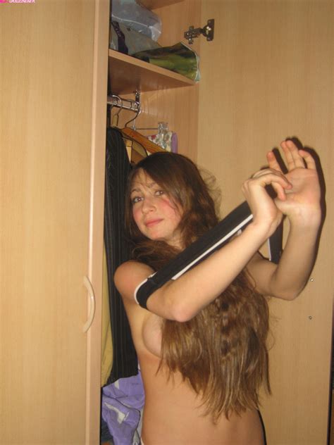 shy teen posing at home russian sexy girls