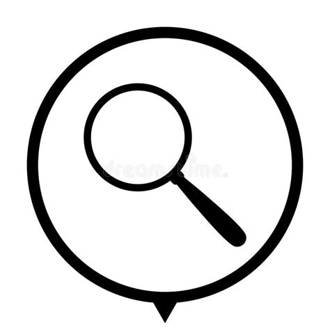 search icon  check mark vector stock vector illustration