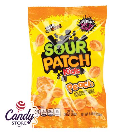 sour patch kids peaches candy ct peg bags candystorecom