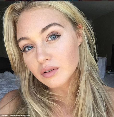 size 14 model iskra lawrence fakes a thigh gap in instagram photos daily mail online