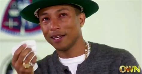 Watch Pharrell Cry Over Happy Inspiration During Interview With Oprah