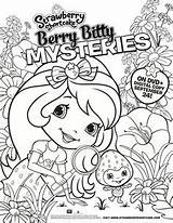 Shortcake Strawberry Coloring Pages Horse sketch template