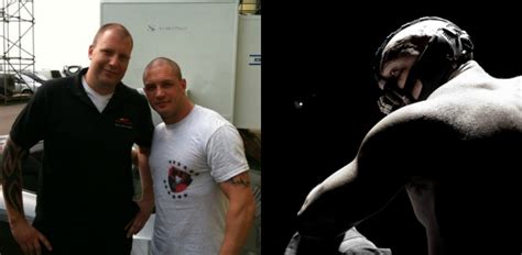 First Photo Of Tom Hardy As Bane In The Dark Knight Rises