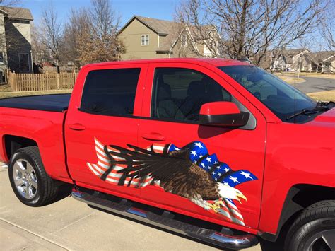Eagle Truck Decals American Bald Eagle Semi Graphics Xtreme Digital