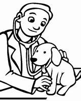 Tierarzt Malvorlage sketch template