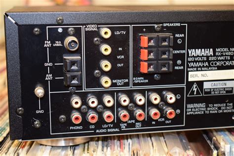 yamaha av receiver model rx  vintage audio exchange