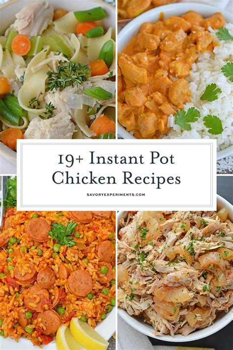 easy instant pot chicken recipes quick simple chicken recipes