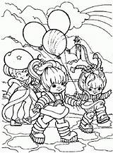 Coloring Pages Rainbow Brite Color Colouring Kids Printable Books Bright Print Sheets Adult Book sketch template