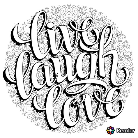 pin  eileen rivera  zentangle art quote coloring pages love