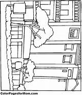 Building Chrysler Drawing Getdrawings Line sketch template