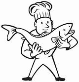 Coloring Pages Nurse Holding Trout Professions Drawing Fish Needle Cook Brook Preschool Color Getdrawings Getcolorings Print Popular Printable sketch template