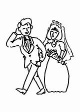 Coloring Married Pages sketch template