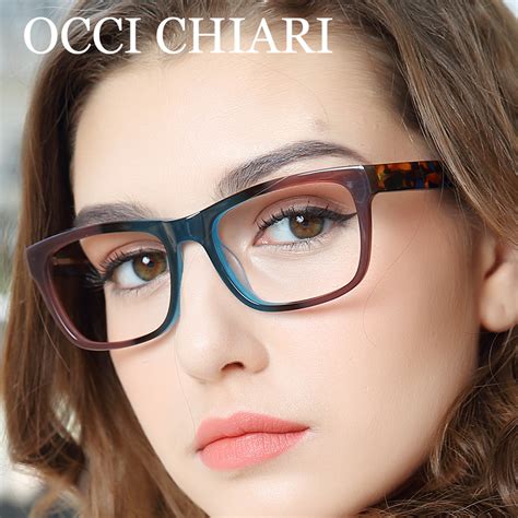 occi chiari high quality acetate eyewear prescription glasses optical