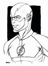 Flash Coloring Drawing Pages Cw Printable Drawings Colouring Superhero Marvel Justice Cartoon League Para Colorir Desenho Sketches Gustin Grant Super sketch template