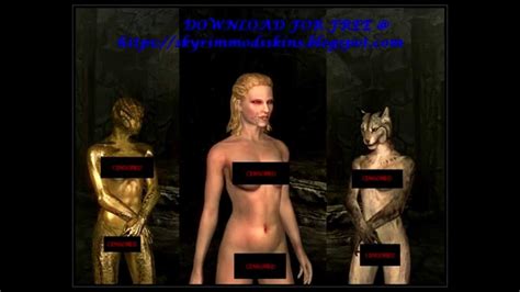 Skyrim Mods Female Skins Download Youtube