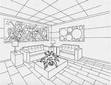 Perspective Drawing Interior Point Room Two Sketch House Living Dream Simple Sketches Uploaded User Getdrawings Save Drawings Choose Board sketch template