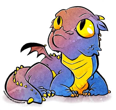 animation dump cute dragon