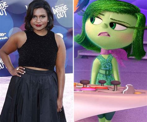 ‘inside Out’ Mindy Kaling Loved Being Disgust In New