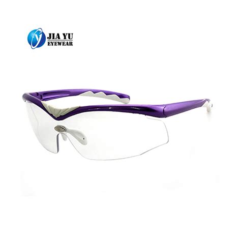 high quality cool looking wrap round stylish safety glasses jiayu