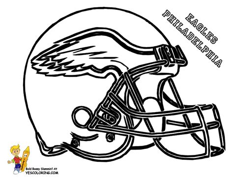 pro football helmet coloring page nfl football  coloring