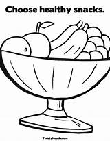 Coloring Healthy Pages Food Fruit Spirit Clipart Projects Worksheet Fruits Holy sketch template