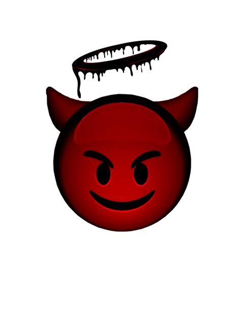 devil black red emoji freetoedit sticker by thekiralps