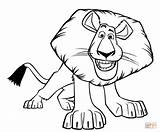 Alex Lion Draw Cliparts Madagascar Coloring Pages Printable sketch template
