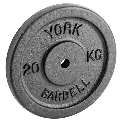 buy  york fitness kg cast iron disc weight