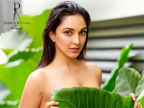 Look Bhumi Pednekar Kiara Advani Go Topless For Calendar Shoot