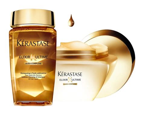 elixir ultime    coiffure  spa kerastase shampoo types