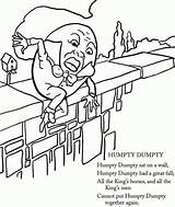 Dumpty Humpty Coloring Pages Nursery Fall Rhymes Poem Book Rhyme Related Publications Dover Color Printable Books Inkspired Musings sketch template