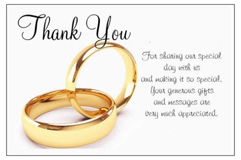 Wedding Day Thank You Poems