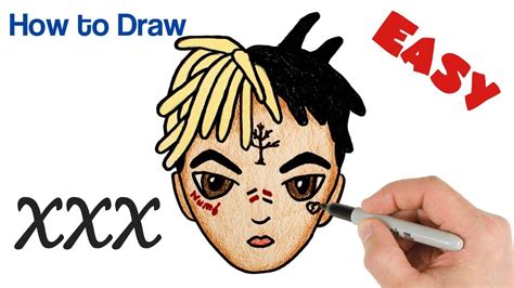 How To Draw Xxxtentacion Cute And Easy Youtube