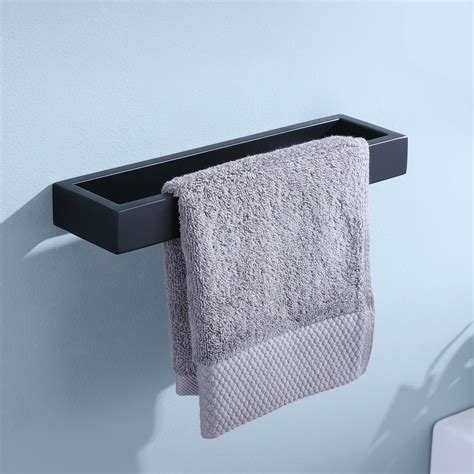 kes black towel bar hand towel holder   black finish  bathroom