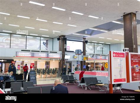 birmingham international train station   airport stock photo